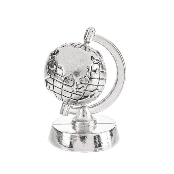 "You Mean the World to Me" Miniature Spinning Globe Charm