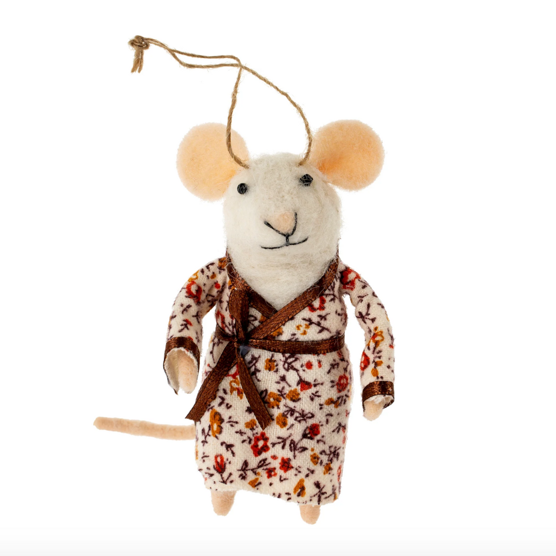 Pyjama Patty Mouse Ornament