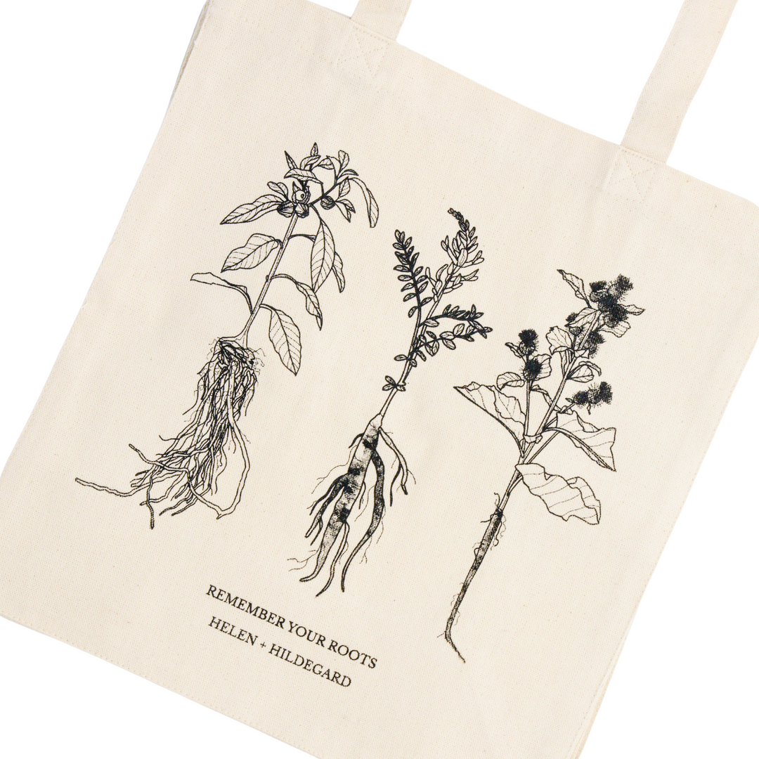 Fair Trade Illustrated Tote | Remember Your Roots