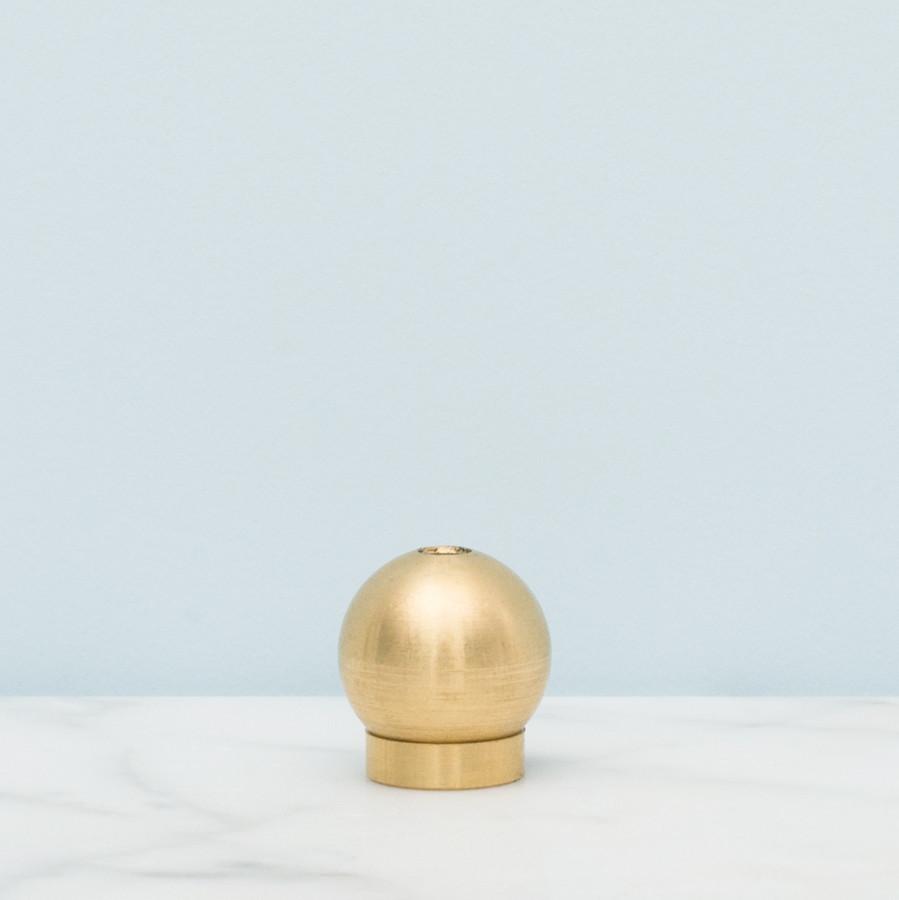 Minimalist Brass Ball Incense Holder – Helen + Hildegard