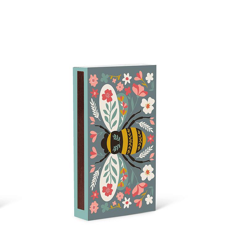 Matchsticks | Botanical Bee Match Box