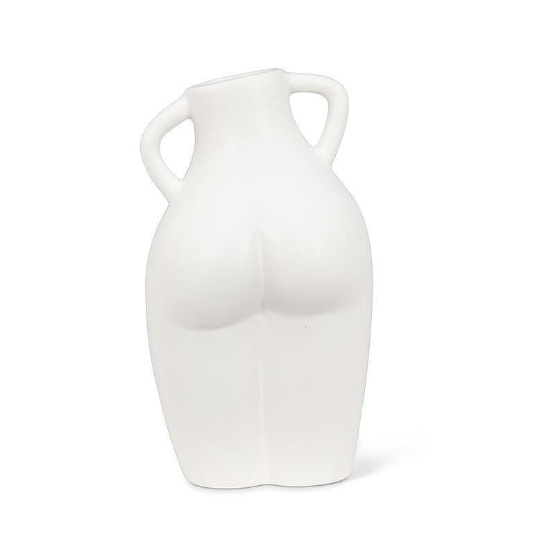 Feminine Body Vase | Matte White