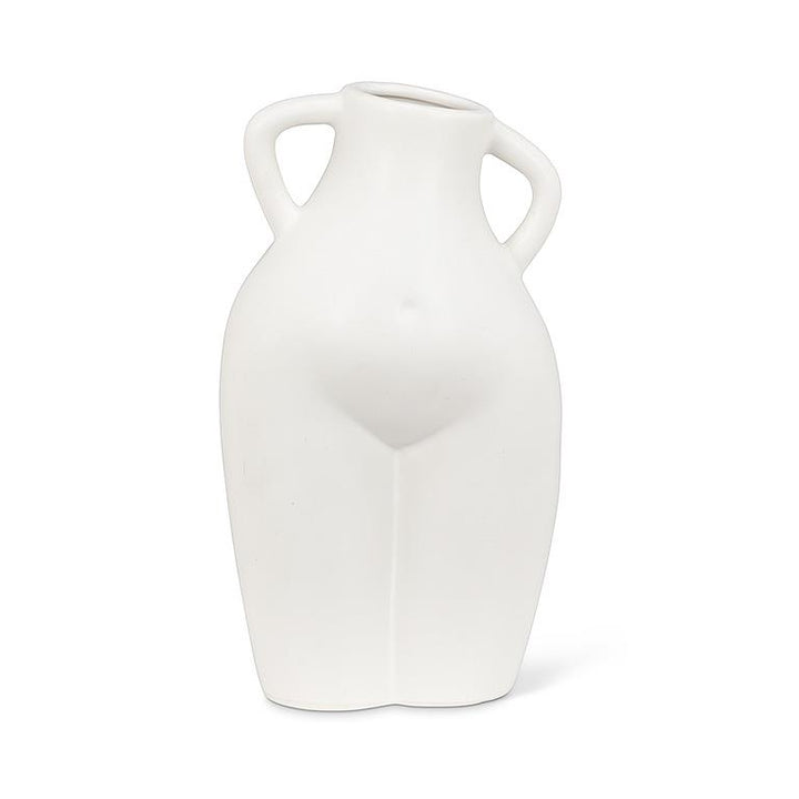 Feminine Body Vase | Matte White