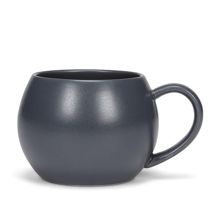 Grey Matte Ball Mug