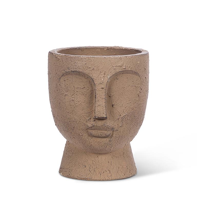 Face Pedestal Planter