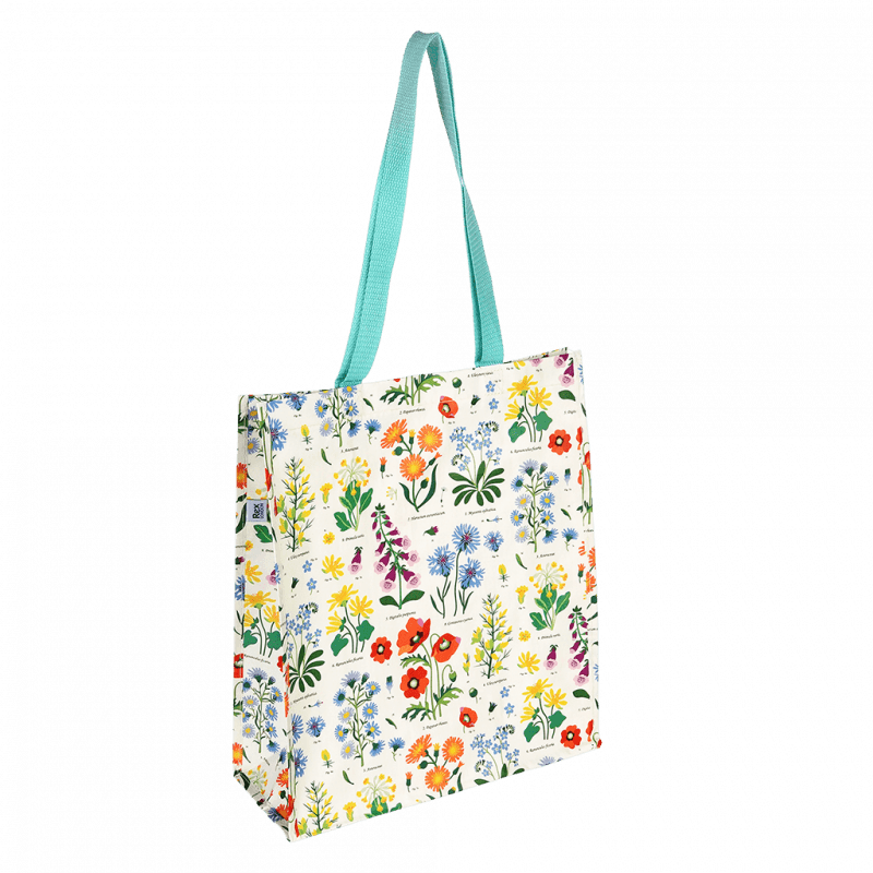 Wild Flowers Recycled Gift/Shopping Bag