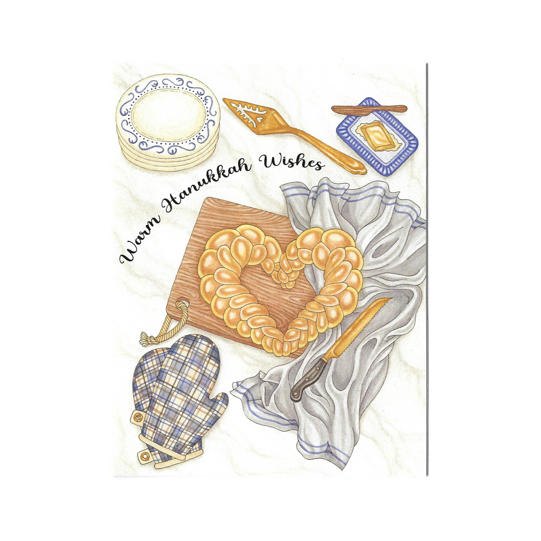 Hanukkah Wishes Greeting Card