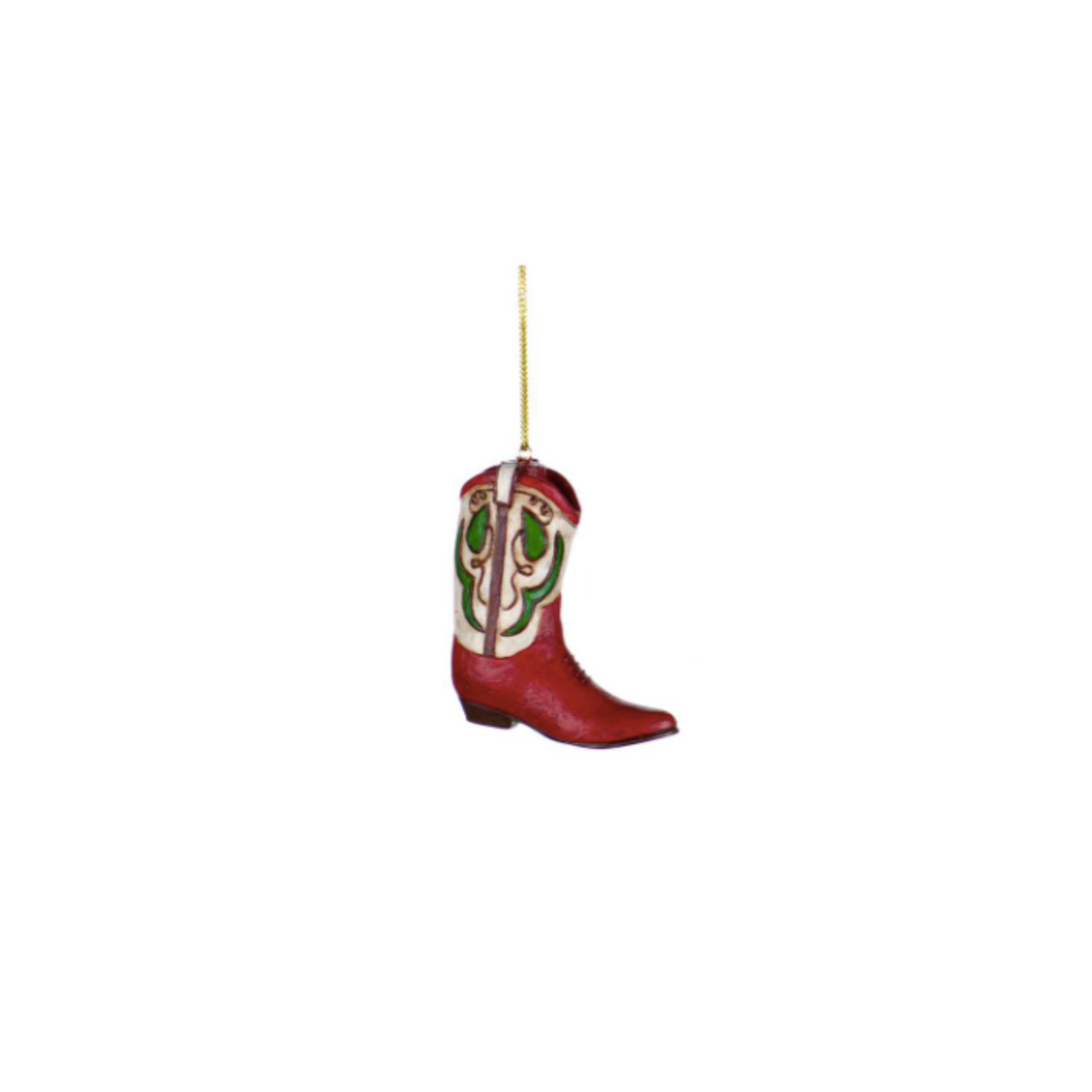 Cowboy Boot Ornament