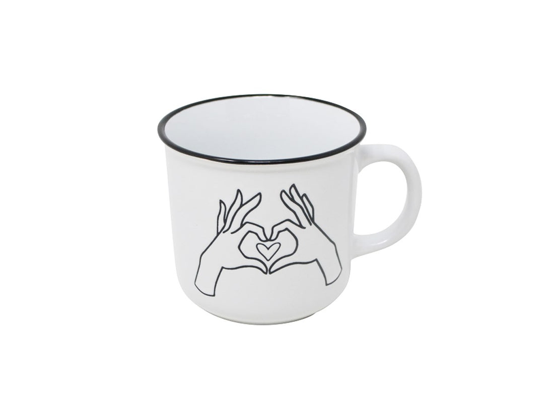 Heart Hands Mug