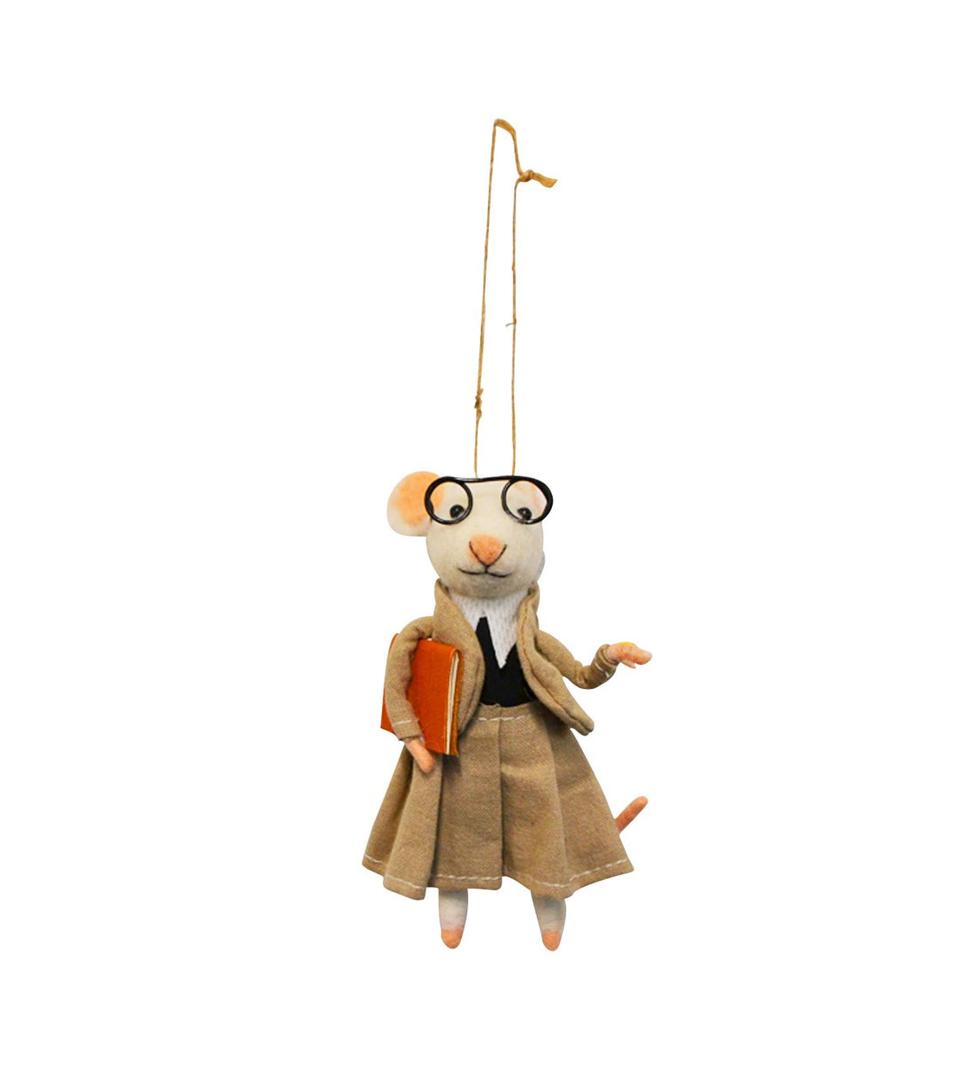 Teacher Teagan Mouse Ornament