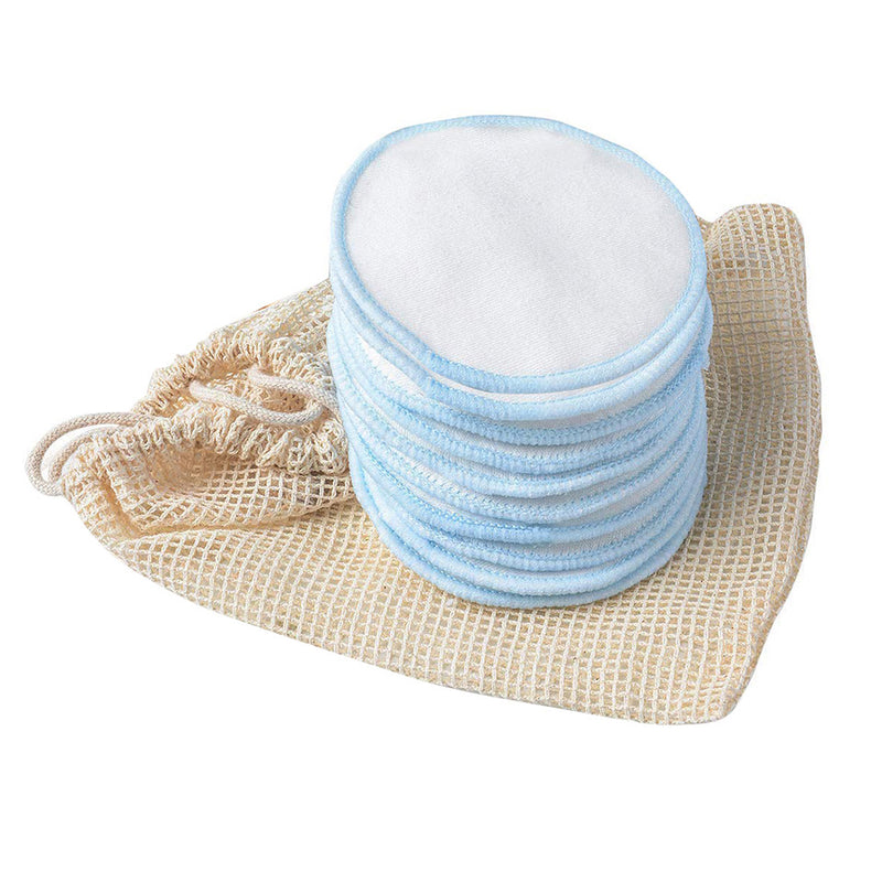 Reusable Makeup Remover Pads in Bamboo Case