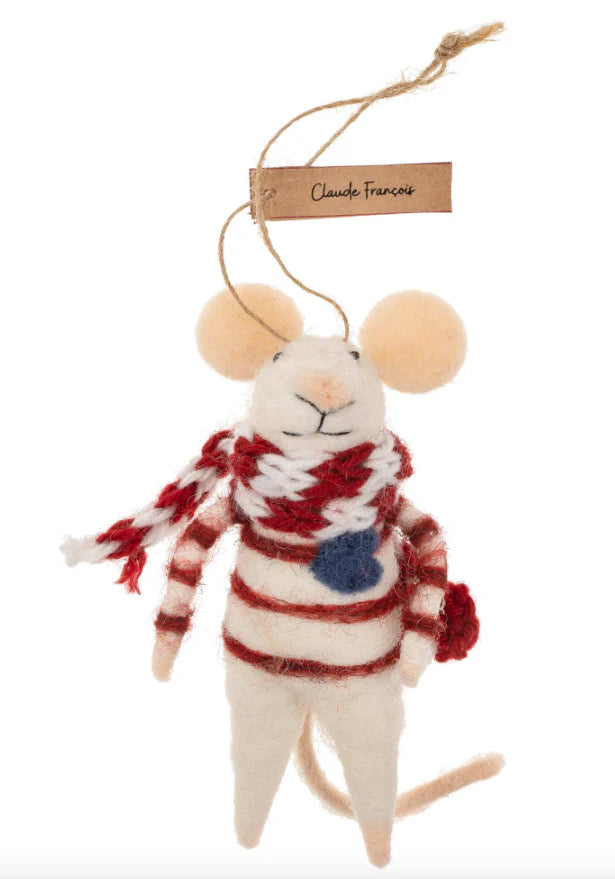 Claude Francois Mouse Ornament