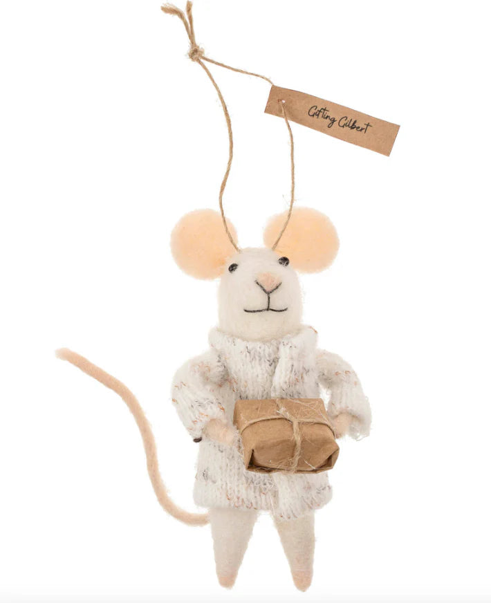 Gifting Gilbert Mouse Ornament