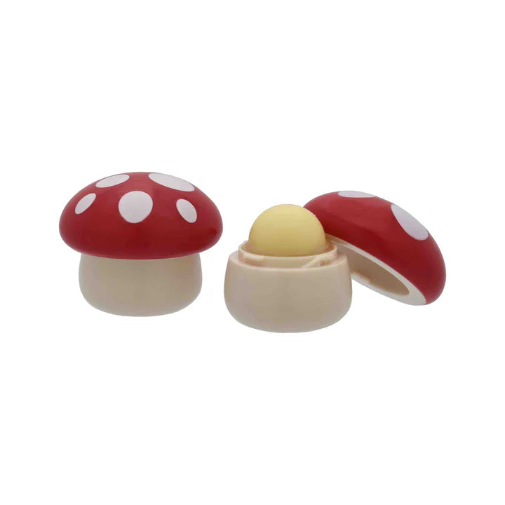 Strawberry Scented Mushroom Lip Balm