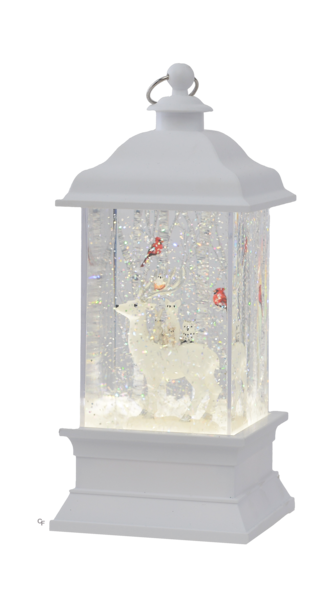 Shimmering Woodland Deer Lantern