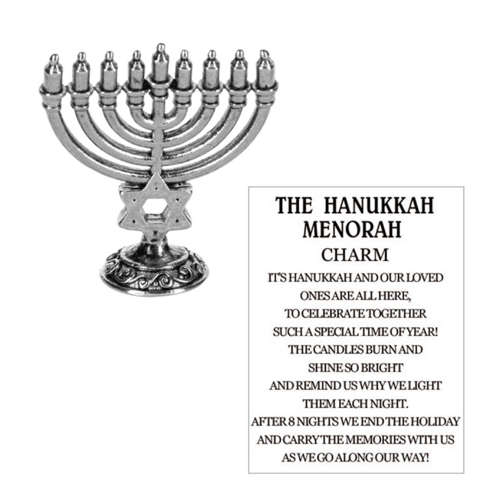 Miniature Decorative Hanukkah Menorah