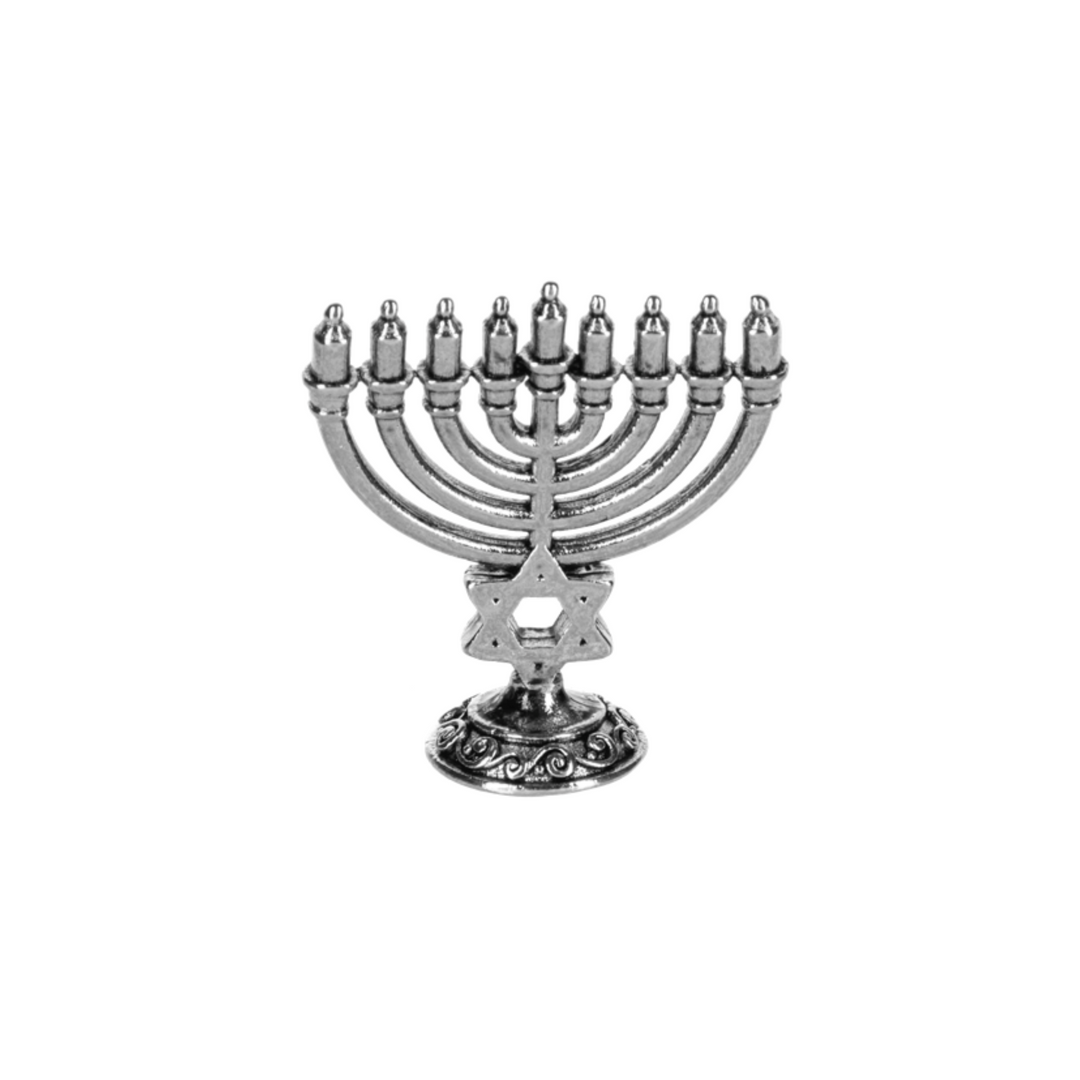 Miniature Decorative Hanukkah Menorah