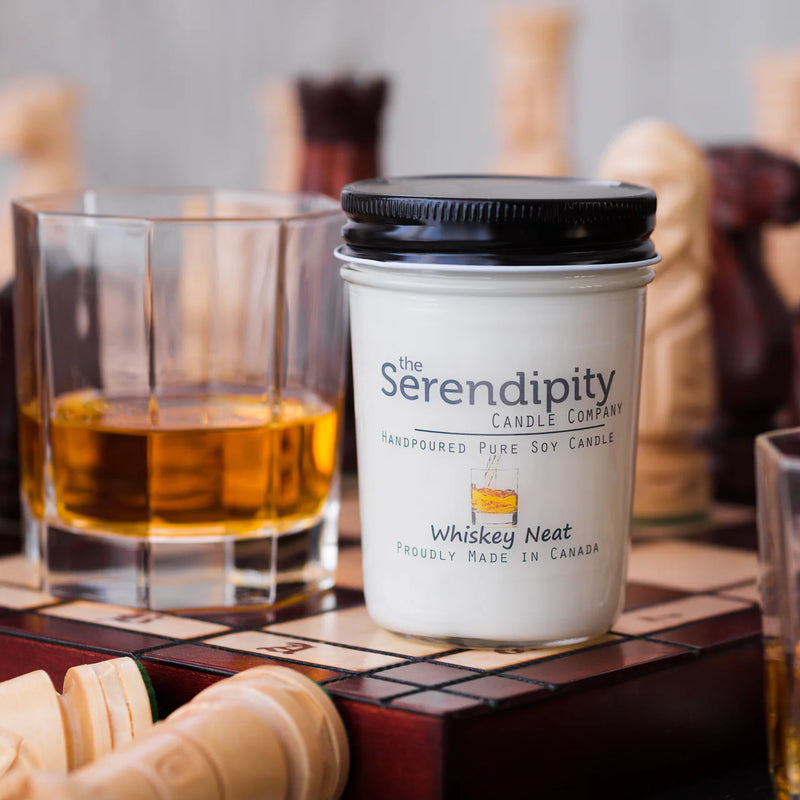 Whiskey Neat Soy Wax Candle