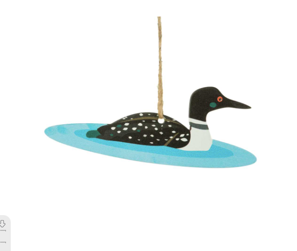 Loon Metal Ornament