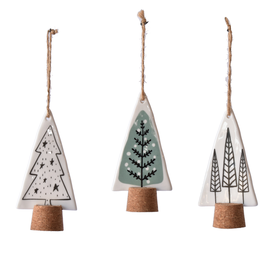 Patterned Tree Ornament