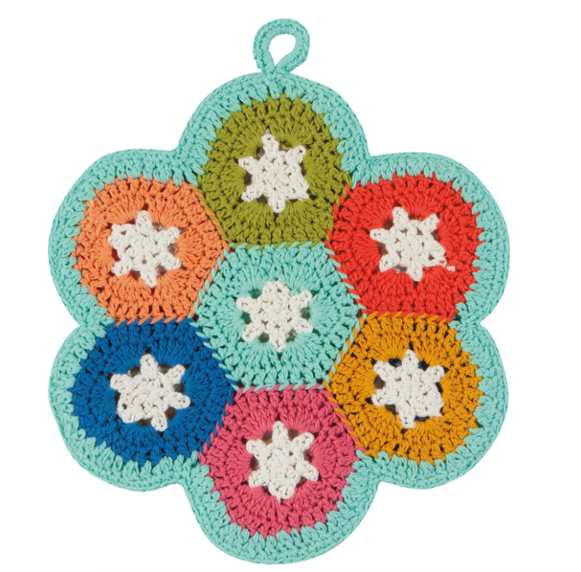 Loop de Loop Crochet Trivet