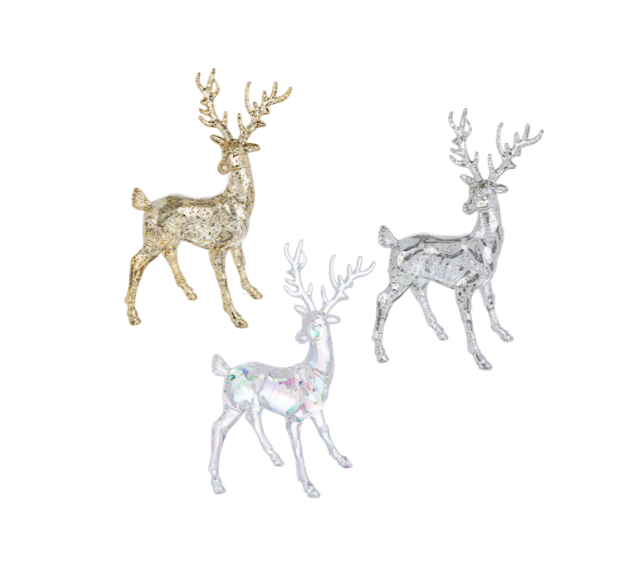 Fancy Reindeer Figurine