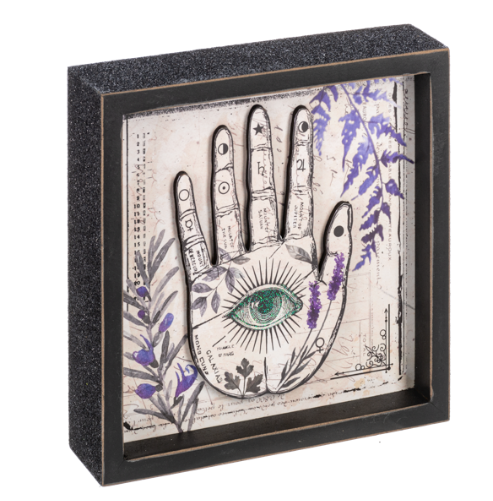 Mystical Spider Shadow Box Decor