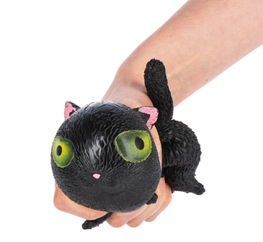 Frightening Feline Squishy Toy