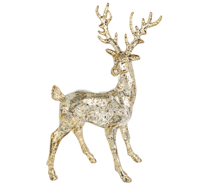 Fancy Reindeer Figurine