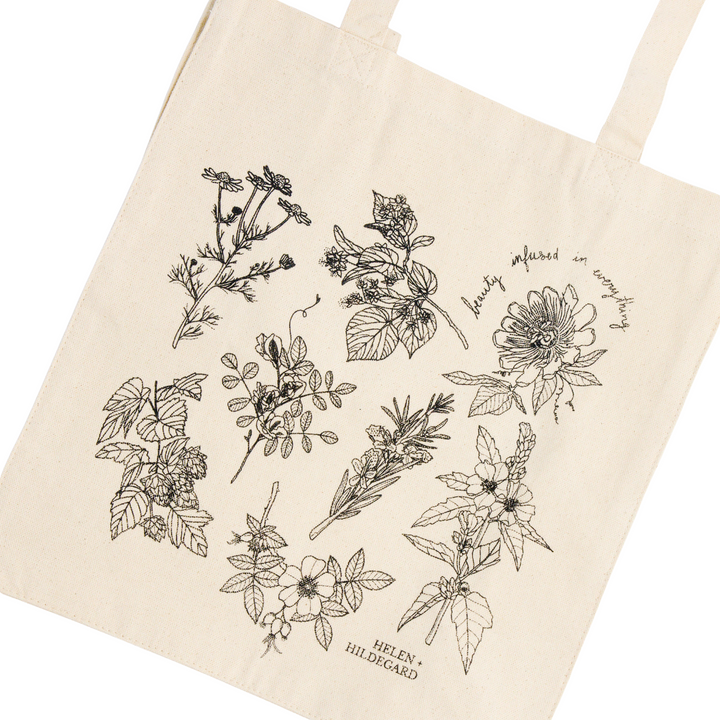 Fair Trade Illustrated Tote | Beauty Infused in Everything