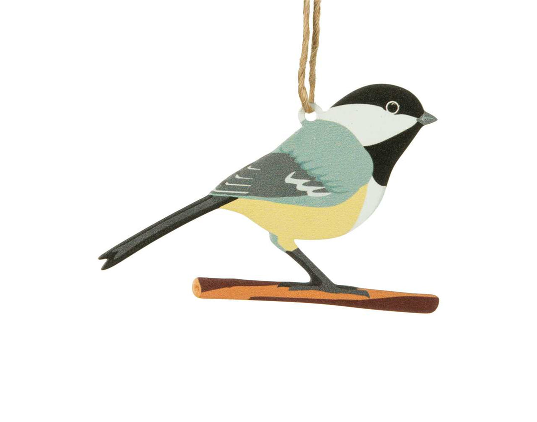 Chickadee Metal Ornament