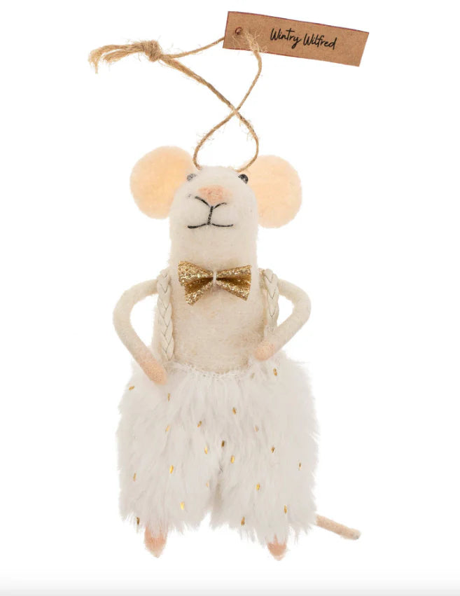 Wintry Wilfred Mouse Ornament