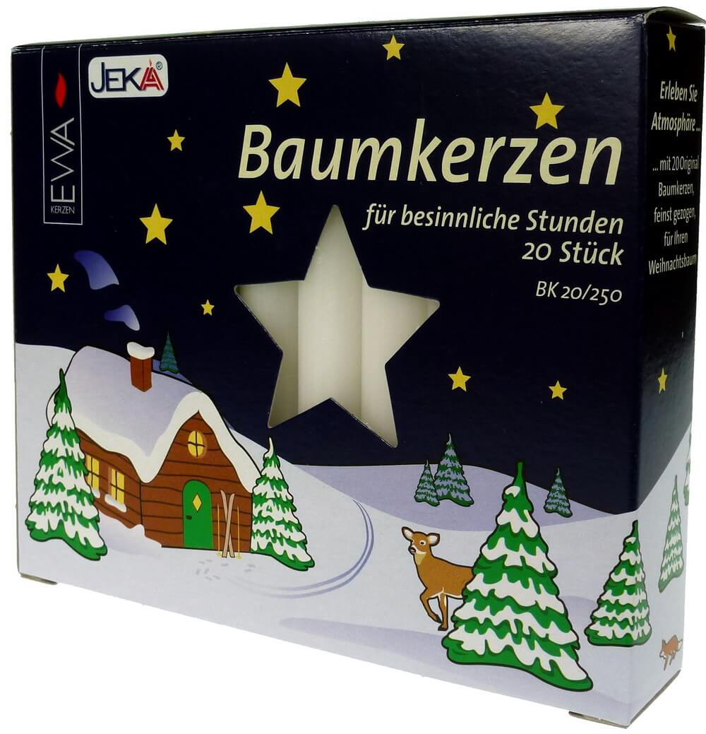 "Baumkerzen" Candles | 20 Angel Chime Candle Replacements