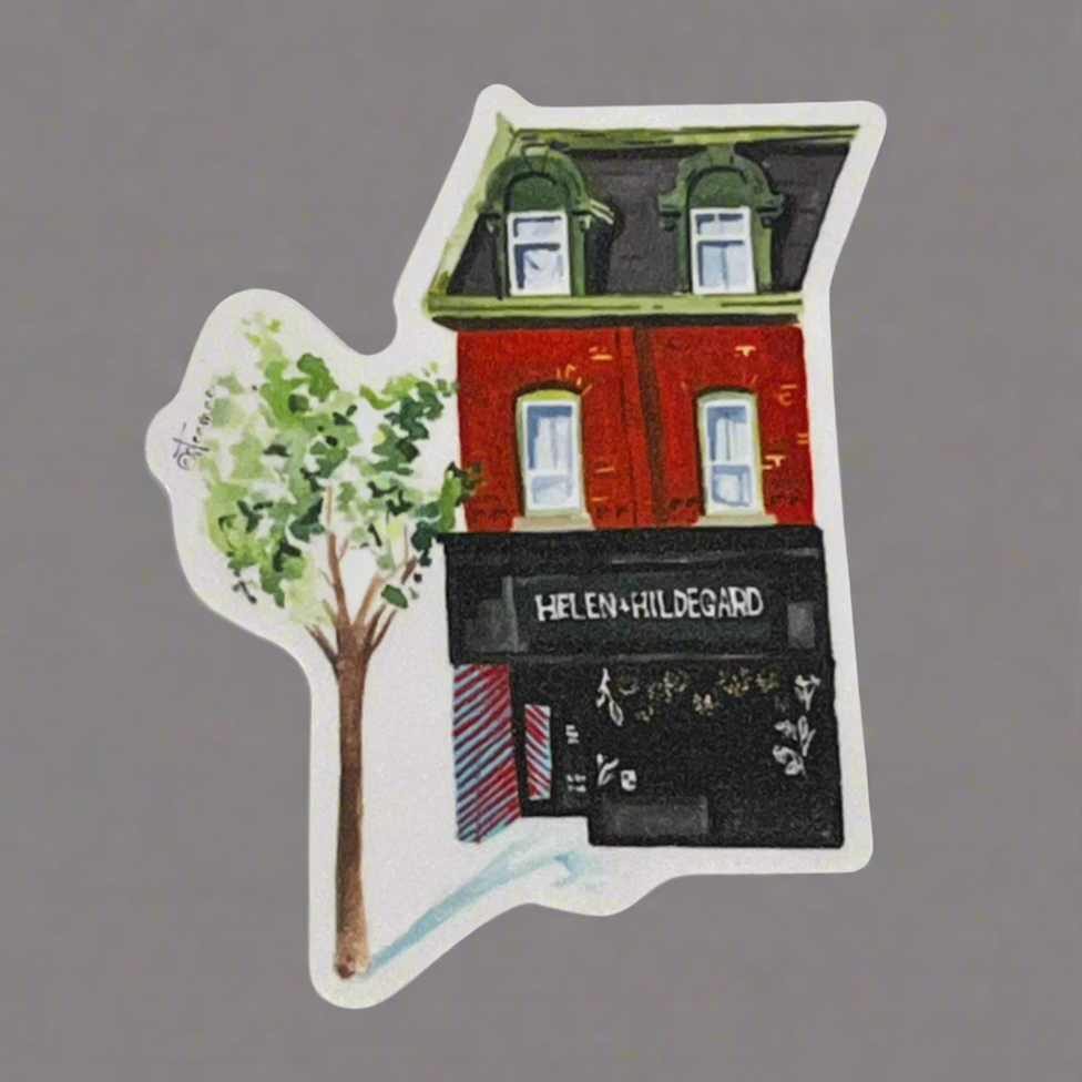 Beloved Queen Street Boutique Vinyl Sticker