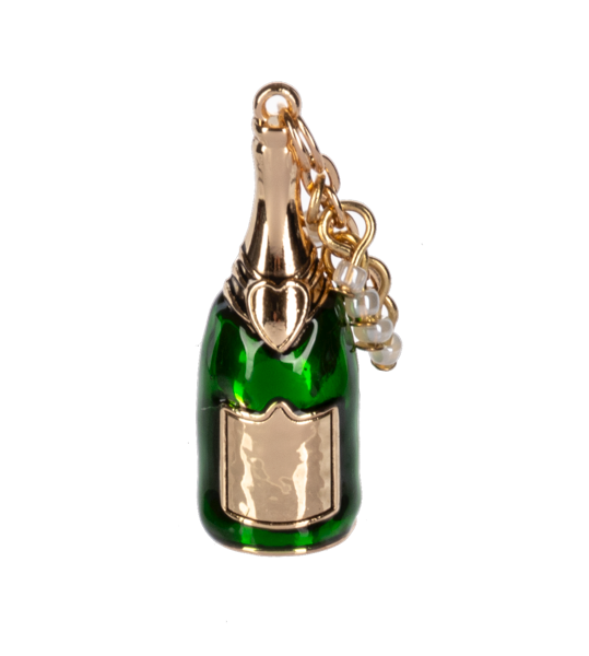 Pop the Bubbly Champagne Charm