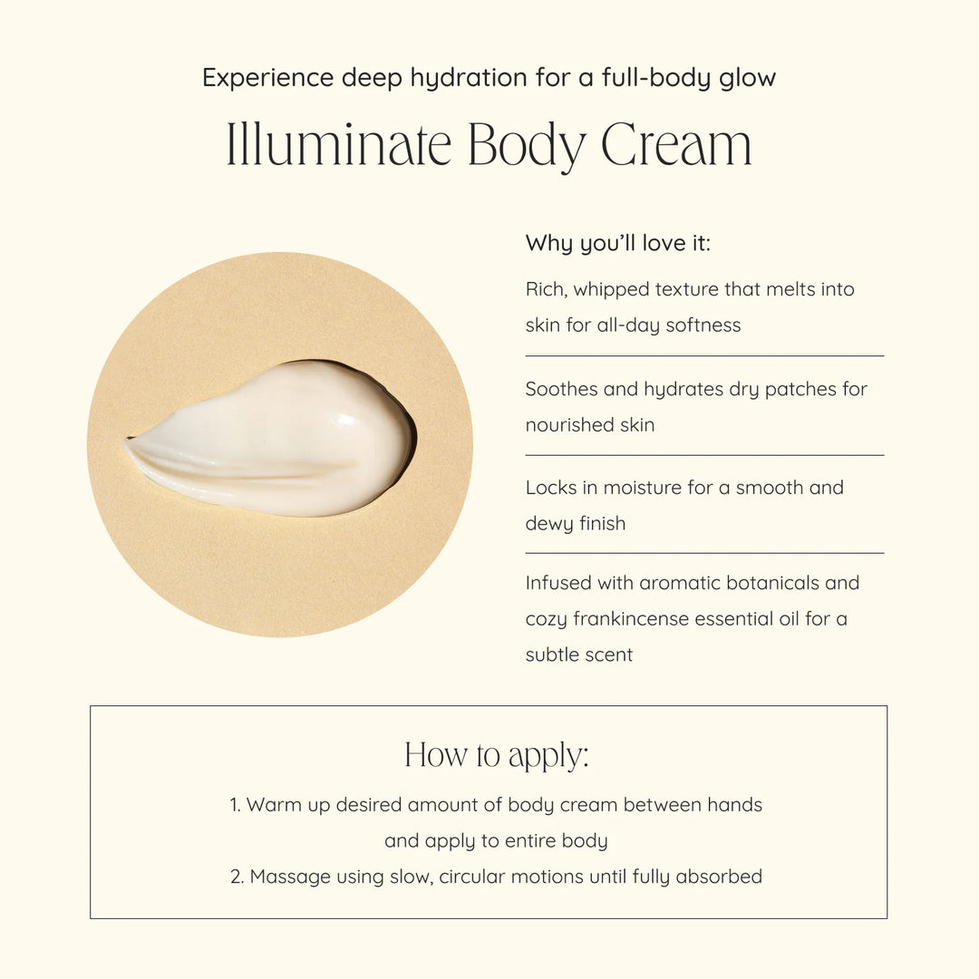 Illuminate Body Cream | Frankincense & Geranium