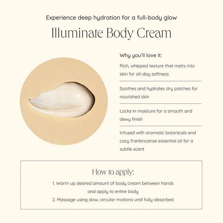 Illuminate Body Cream | Frankincense & Geranium