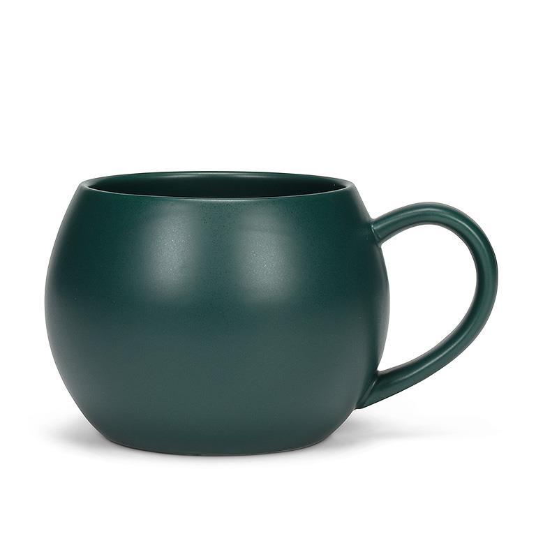 Green Matte Ball Mug
