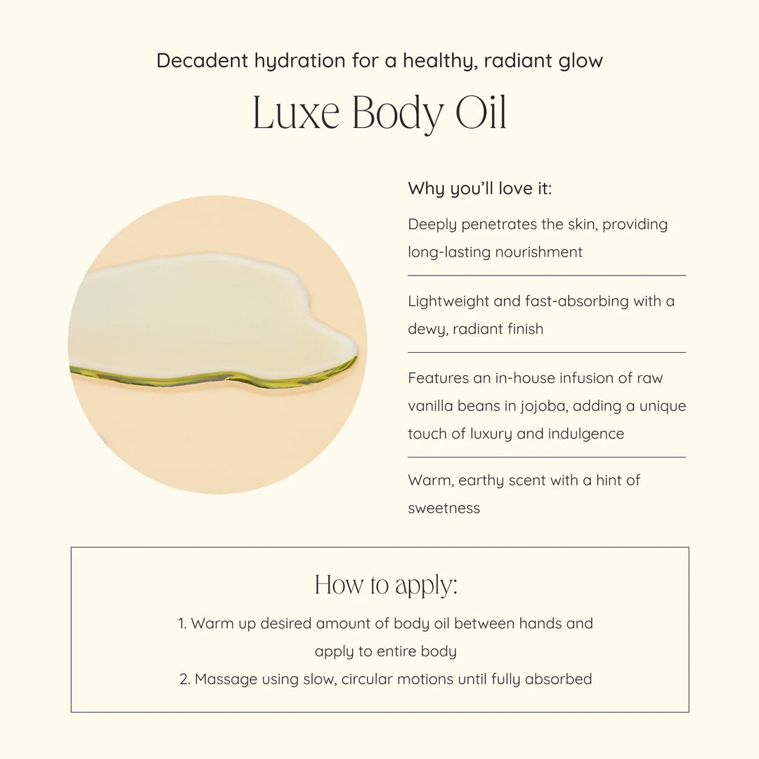 Luxe Body Oil | Camellia & Clary Sage