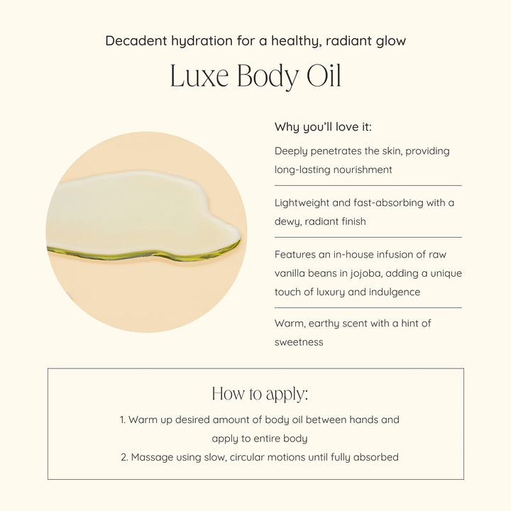 Luxe Body Oil | Camellia & Clary Sage