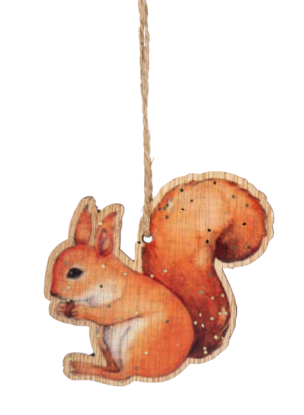 Wooden Forest Animal Ornaments