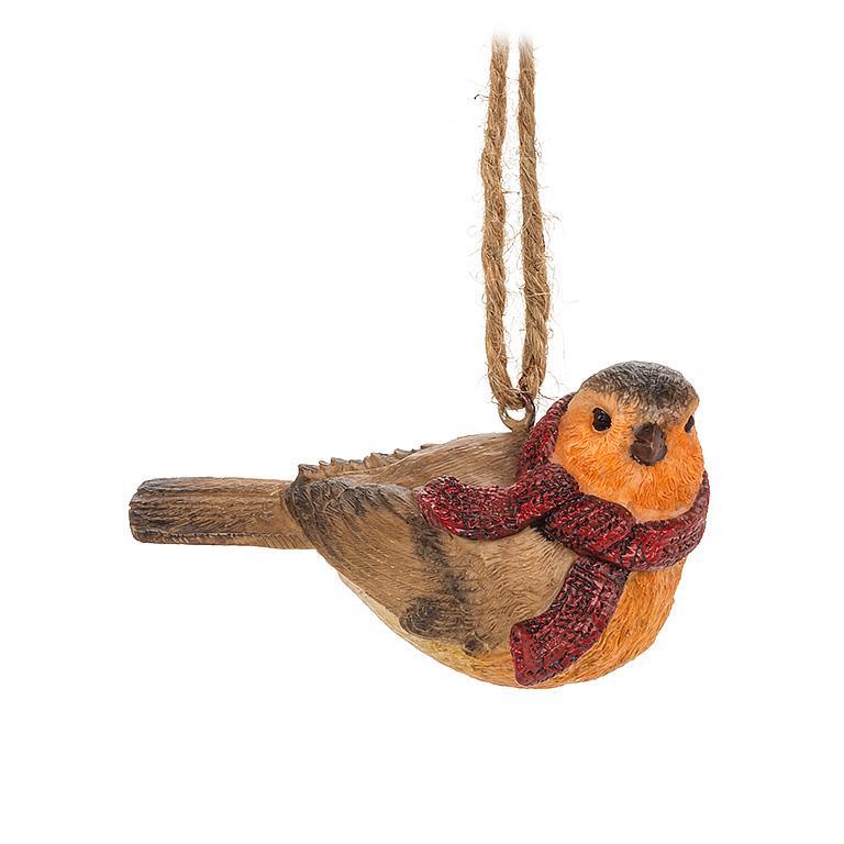 Cozy Winter Bird Ornaments