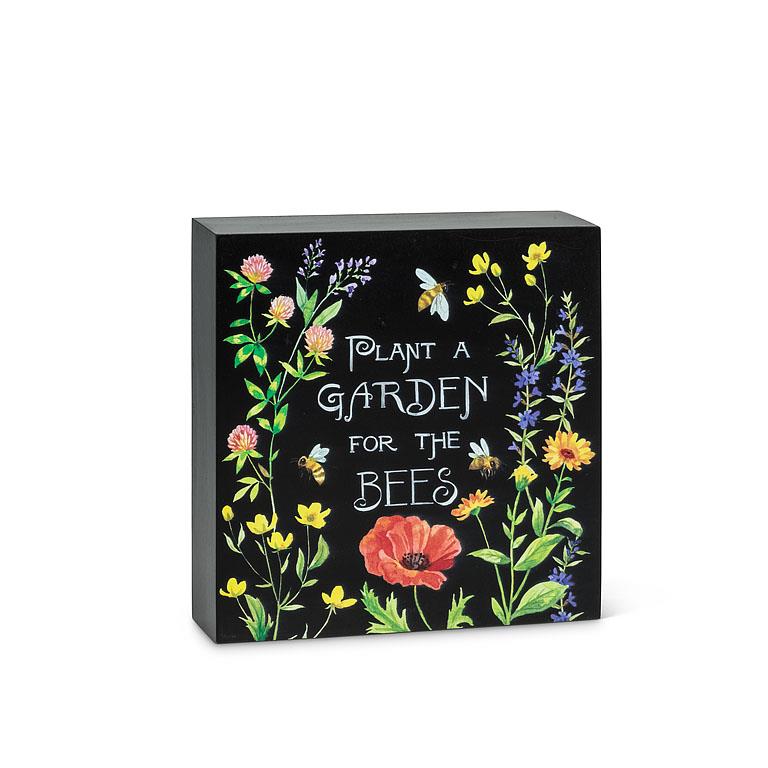 Decorative Block |  Plant A Garden For The Bees