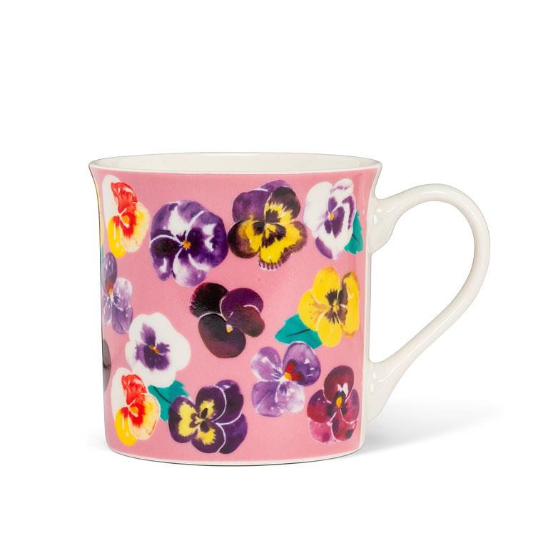 Purple Pansy Mug