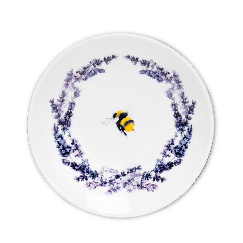 Lavender & Bee Round Dish