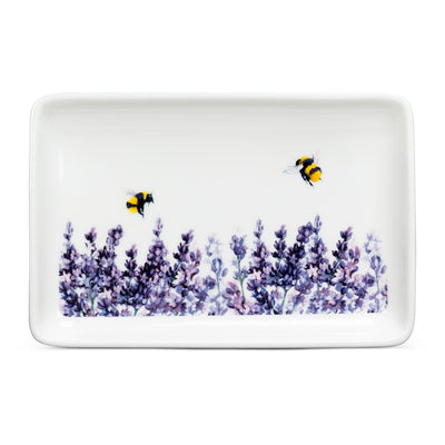Lavender & Bees Rectangle Tray