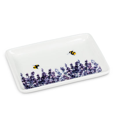 Lavender & Bees Rectangle Tray