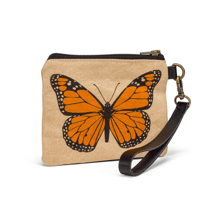 Cotton Wildlife Clutch | Monarch Butterfly