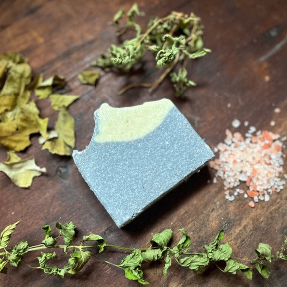 Lemon Verbena & Eucalyptus Himalayan Salt Soap
