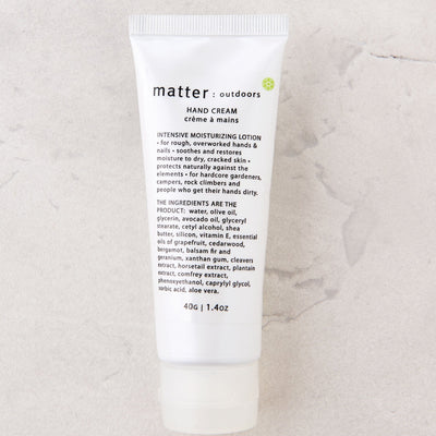 Hand Cream | Matter Outdoors